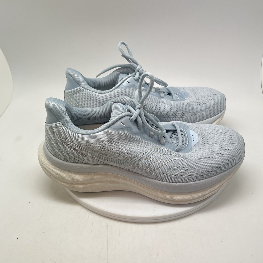 Saucony Sneakers Womens 9 W Triumph 23 S11024-232 Blue Running Athletic Shoes